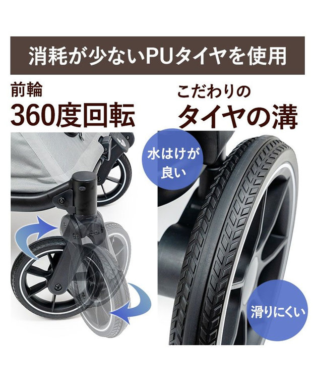 PET PARADISE ペットパラダイス smooca グランステップ ペットカート 中型犬 大型犬 グレー