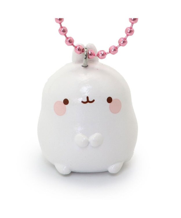 Mother garden マザーガーデン MOLANG モラン お座り ミニキーホルダー 《モラン / リボン / バカンス / ケーキ / ピウピ》単品 モラン