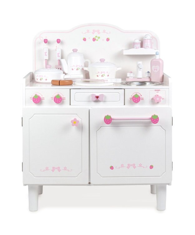 Mother garden マザーガーデン スウィートストロベリー デラックスキッチン ホワイト