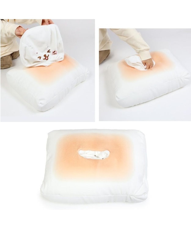 しろたん おもち ビーズクッション 50cm クッション / Mother