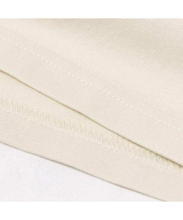 Mother garden しろたん Tシャツ 半袖  《タテゴトアザラシ的 シロタン図柄》 ベージュ色 S/M/L/XL 白～オフホワイト