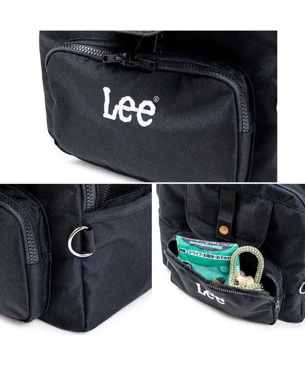 PET PARADISE Lee デイリーリュック 《ブラック》 Ｓ ブラック