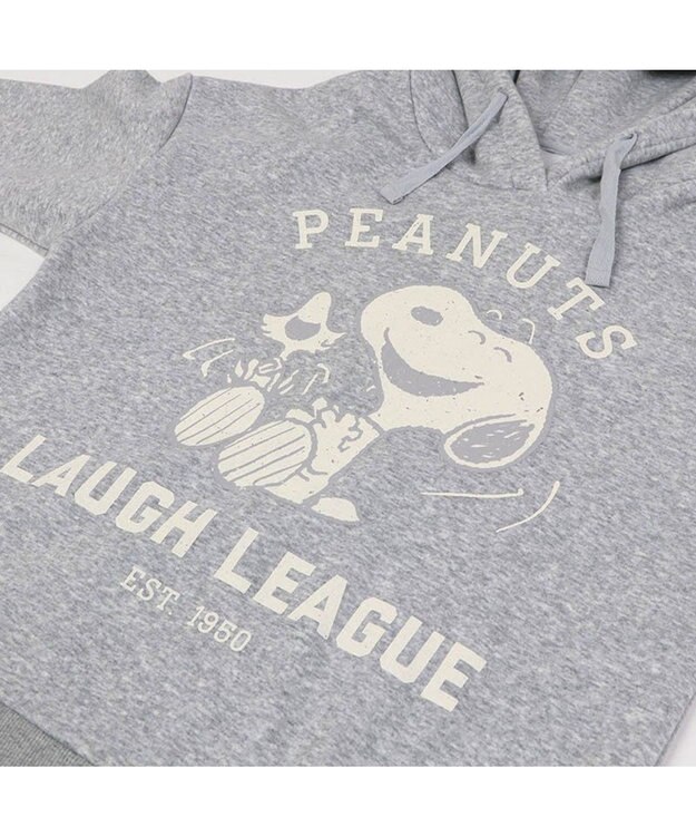 PET PARADISE スヌーピー ずっ友 お揃い パーカー 《グレー》 オーナー用 グレー