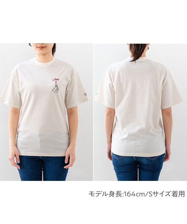 PET PARADISE ペットパラダイス Mai Kuraki　LOVE  オーナー Ｔシャツ 《ホワイト》　ユニセックス ホワイト