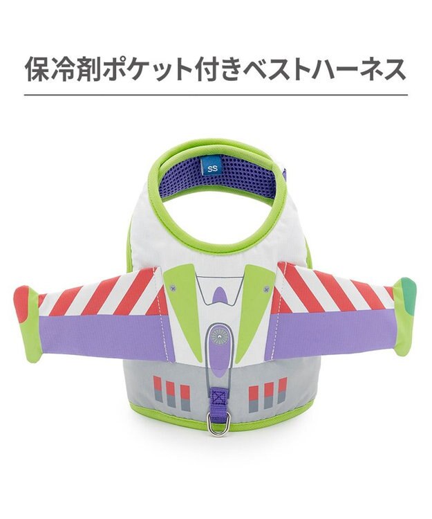 PET PARADISE ディズニー トイ・ストーリー バズ ベストハーネス ＳＭ マルチカラー