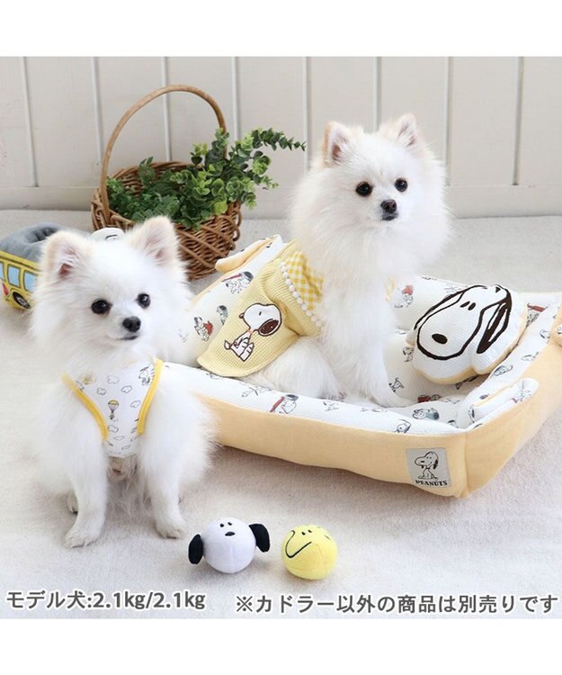 犬 ベッド おしゃれ スヌーピー 2way カドラーベッド (61