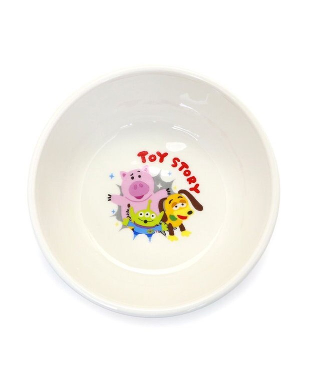 PET PARADISE ディズニー トイ・ストーリー 高さのあるえさ皿 ホワイト