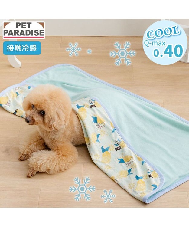 PET PARADISE リサとガスパール シトラス クール ブランケット イエロー