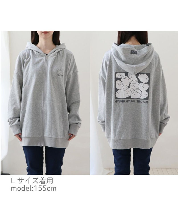 Mother garden しろたん ジップパーカー 《つみつみ》 ユニセックス つみつみ