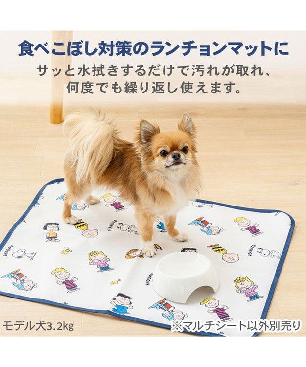 PET PARADISE スヌーピー マルチシート 《フレンズ柄》 小 -