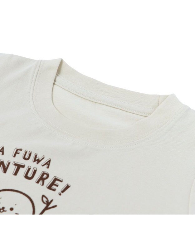 Mother garden しろたん キッズ Ｔシャツ 半袖 《恐竜》 100cm / 120cm / 140cm ベージュ