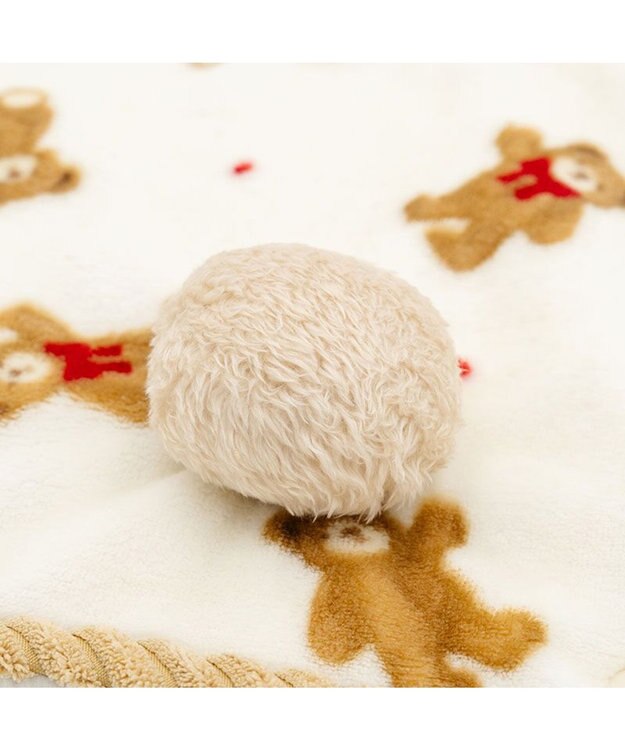 PET PARADISE ペットパラダイスくまちゃん 着る毛布 《ほっこりくまちゃん》 小型犬 ホワイト