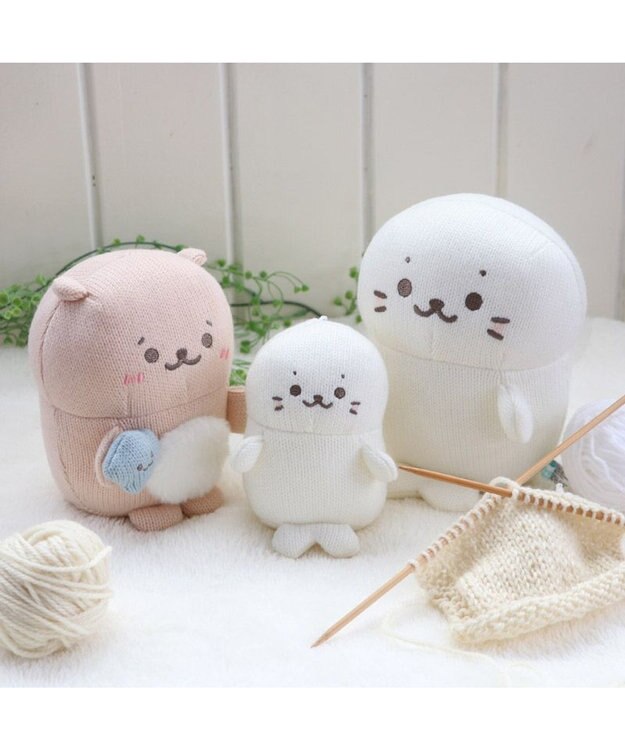 しろたん マスコット キーホルダー あみぐるみ ついたん 12cm