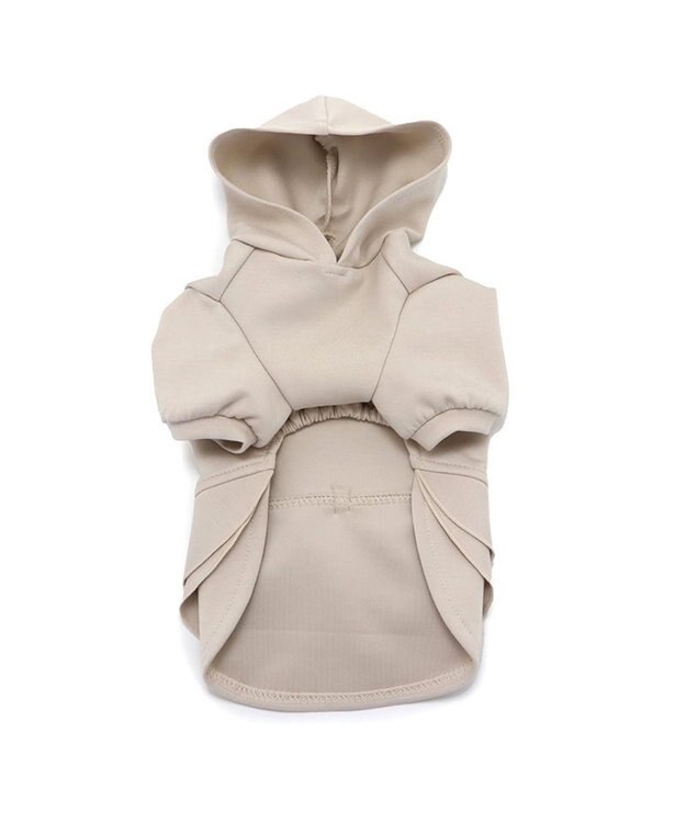 PET PARADISE ペットパラダイス  ペティヒート パーカー フリル 小型犬 ベージュ