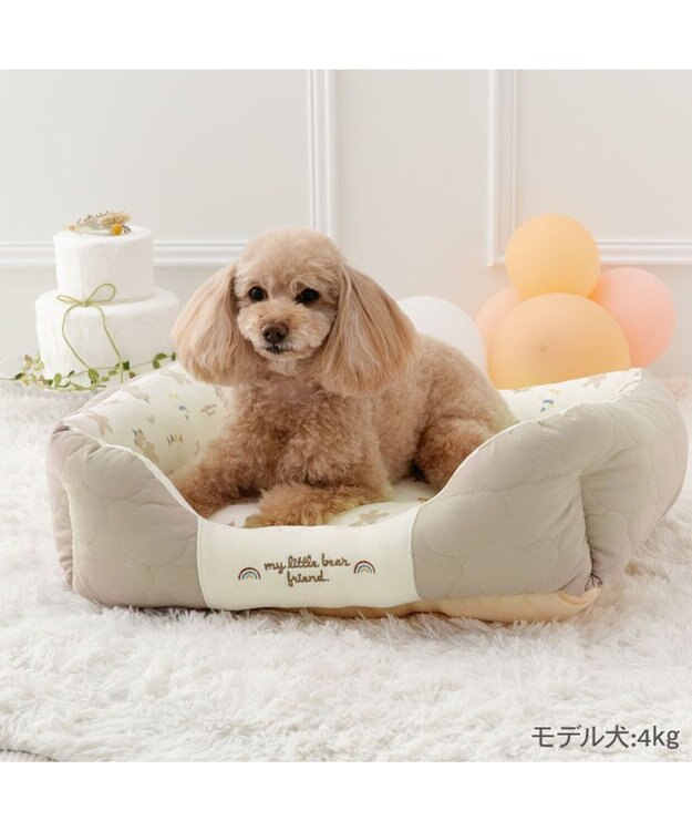 ペットパラダイス くまちゃん キルトカドラー M 57×45cm / PET