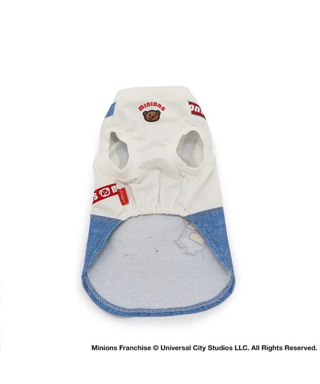 PET PARADISE ミニオン トレーナー  ポップコーン ポーチ風 小型犬 青