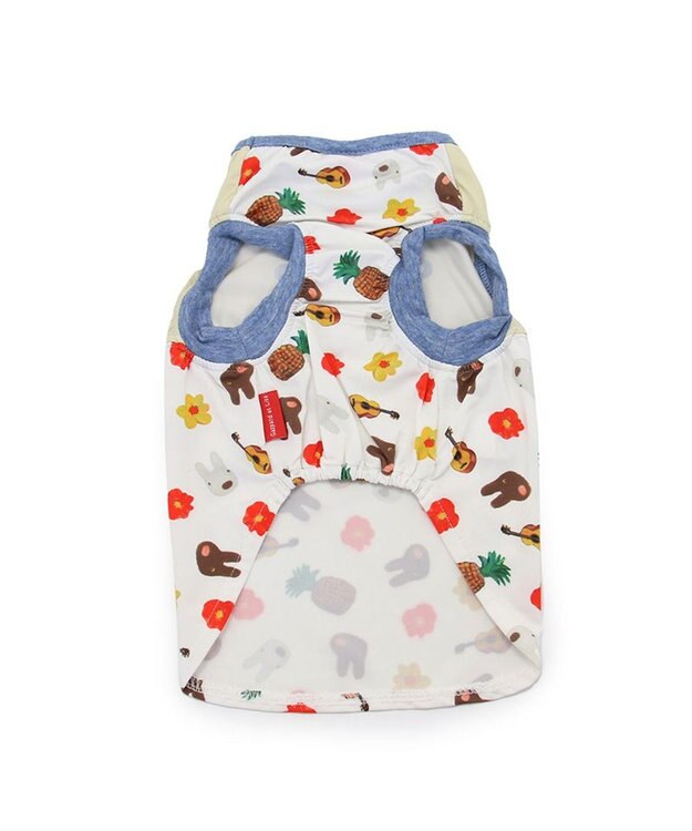 PET PARADISE リサとガスパール エコメイド 天竺 Tシャツ  《アロハ柄》 小型犬 アロハ柄