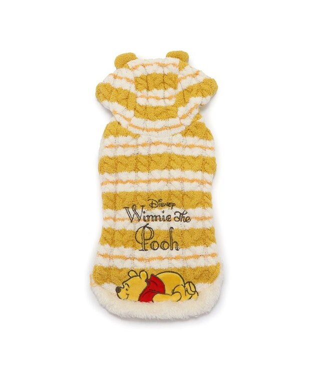 PET PARADISE ディズニー くまのプーさん ニット セーター《おやすみ柄》小型犬 黄