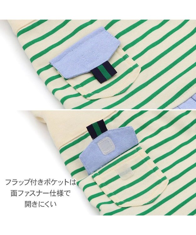 PET PARADISE ペットパラダイス 重ね着風 パーカー 小型犬 クリーム×クリーン