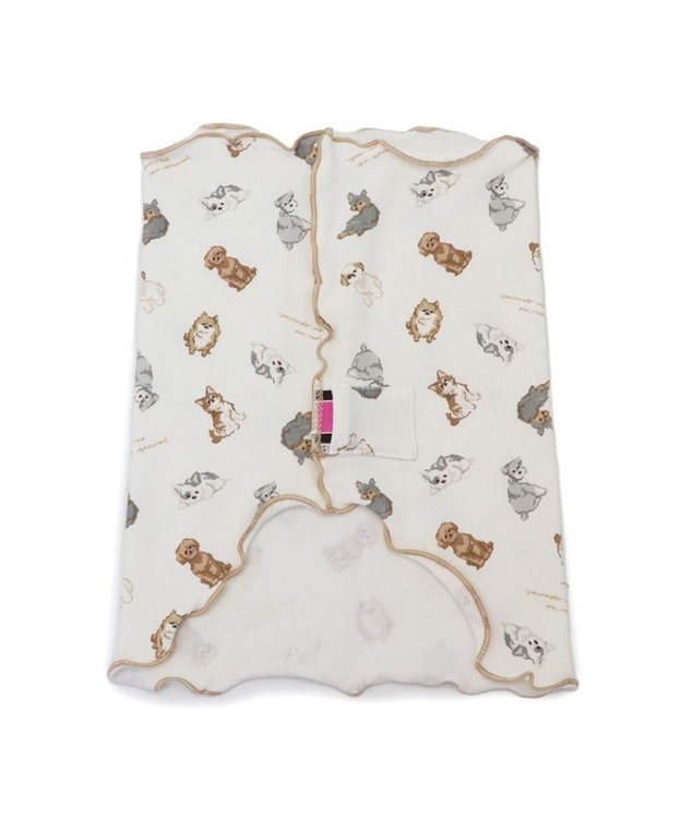 PET PARADISE ペットパラダイス makokoro ペティヒート 腹巻 小型犬 白~オフホワイト