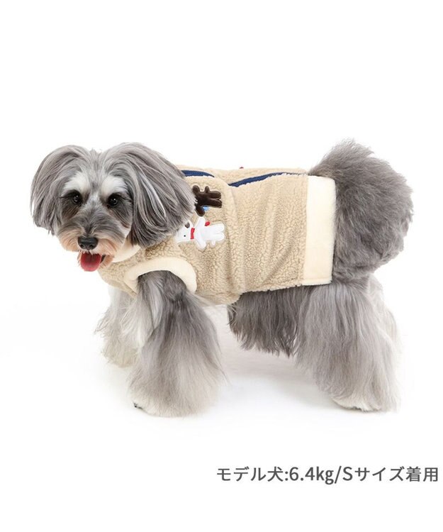 PET PARADISE リサとガスパール 背開き ベスト 《ベージュ》 小型犬 ベージュ