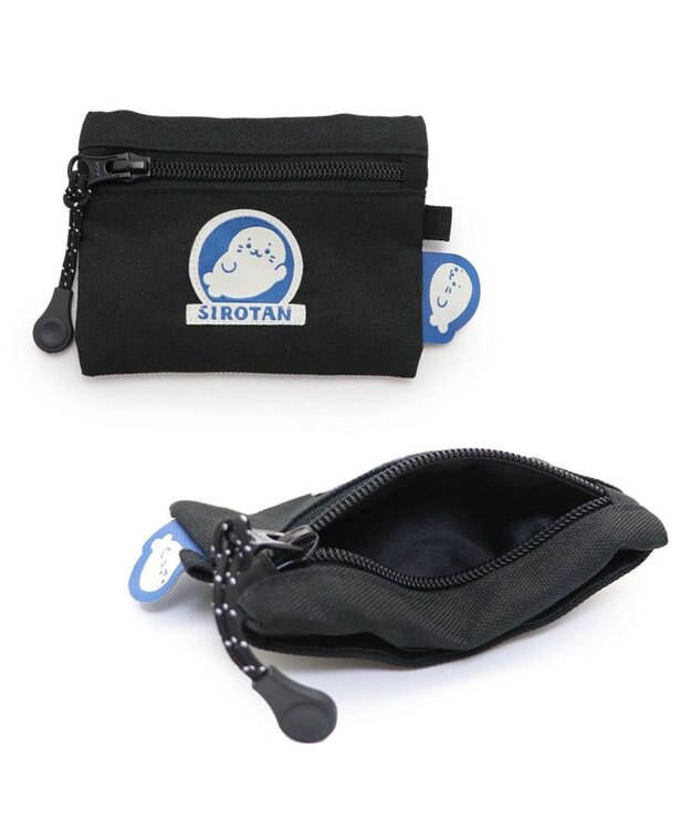 Mother garden しろたん コインケース 黒色 小銭入れ 財布 ポーチ 黒