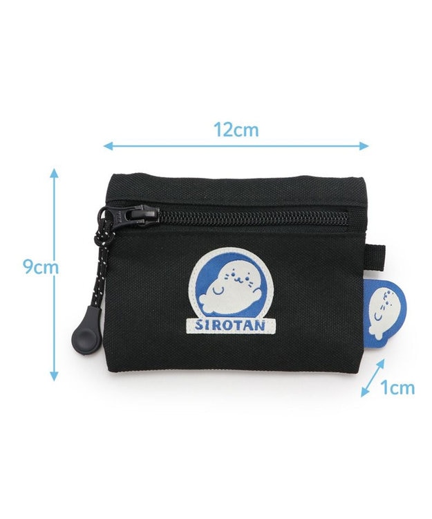 Mother garden しろたん コインケース 黒色 小銭入れ 財布 ポーチ 黒