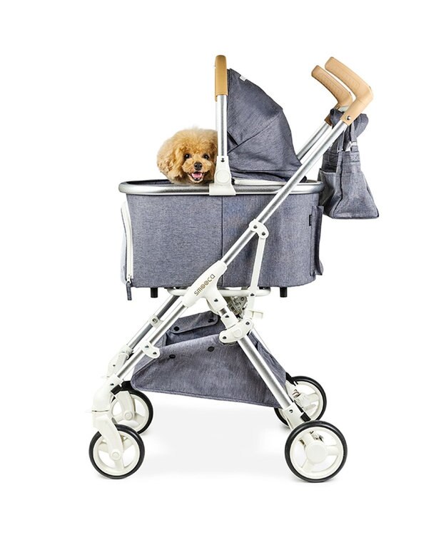 PET PARADISE smooca mini ペットカート 《グレー》 グレー