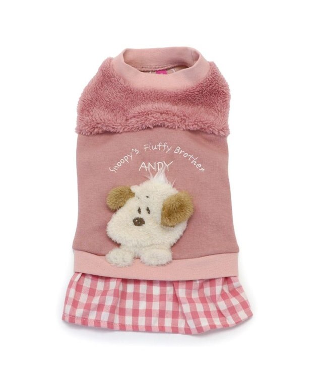 PET PARADISE スヌーピー 脇開きトレーナー 《ピンク》 小型犬 ピンク