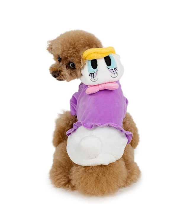 PET PARADISE ディズニー デイジーダック なりきり 小型犬 パープル