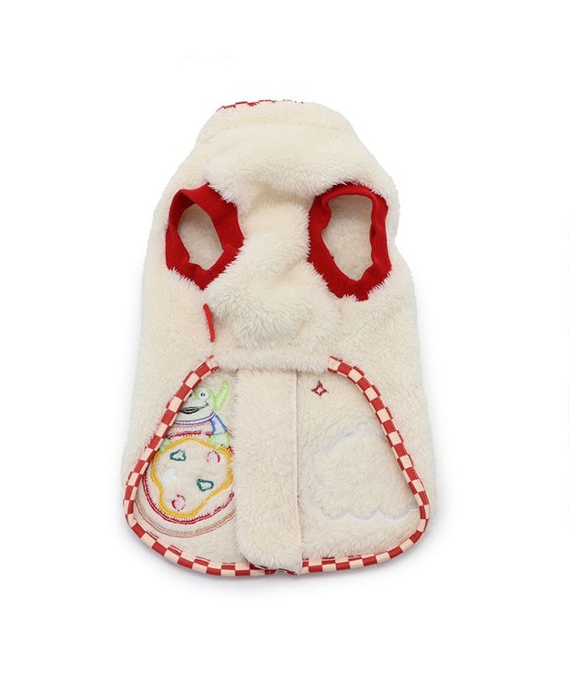 PET PARADISE ディスニー トイストーリー ベスト 《ピザプラネット》 小型犬 ベージュ