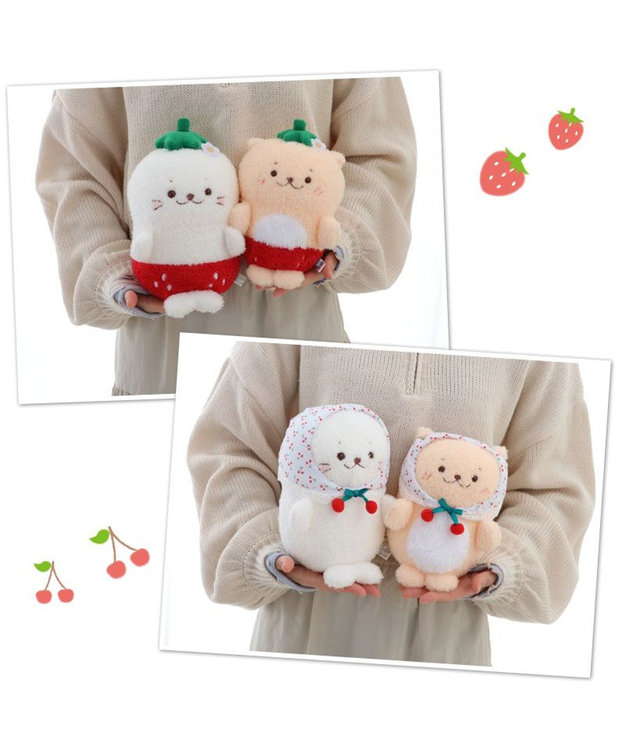 Mother garden しろたん マスコット 《ピュアさくらんぼ》 ピュアさくらんぼ