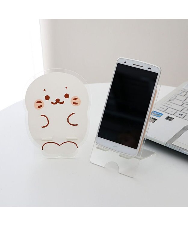 Mother garden しろたん アクリル スマホスタンド 《ダイカット》 ダイカット