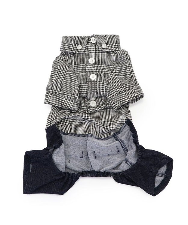 PET PARADISE J.PRESS パンツ つなぎ 《グレンチェック》 小型犬 グレンチェック