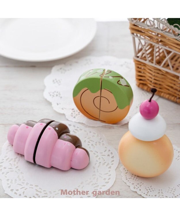 Mother garden マザーガーデン 木製 チョコクロワッサン 単品 チョコクロワッサン