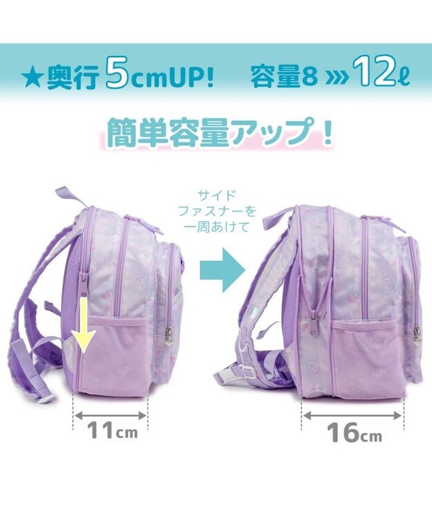 Mother garden マザーガーデン ユニコーン 子供用 リュックサック 【Mサイズ】《ドリームスカイ柄》 ドリームスカイ柄