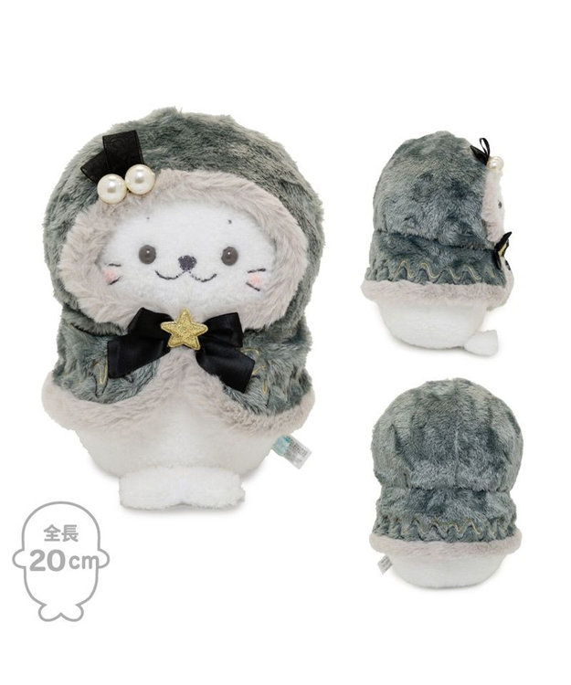 Mother garden しろたん ブラックホーリー ぬいぐるみ 《しろたん》 単品 しろたん