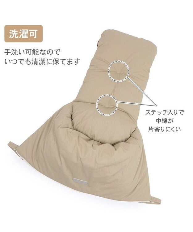 PET PARADISE ペットパラダイス カート用 クッション くすみカラー《ベージュ》 ベージュ