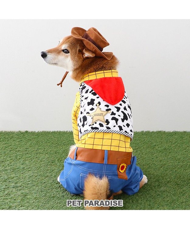 PET PARADISE ディズニー トイストーリー なりきりウッディ 中型犬 -