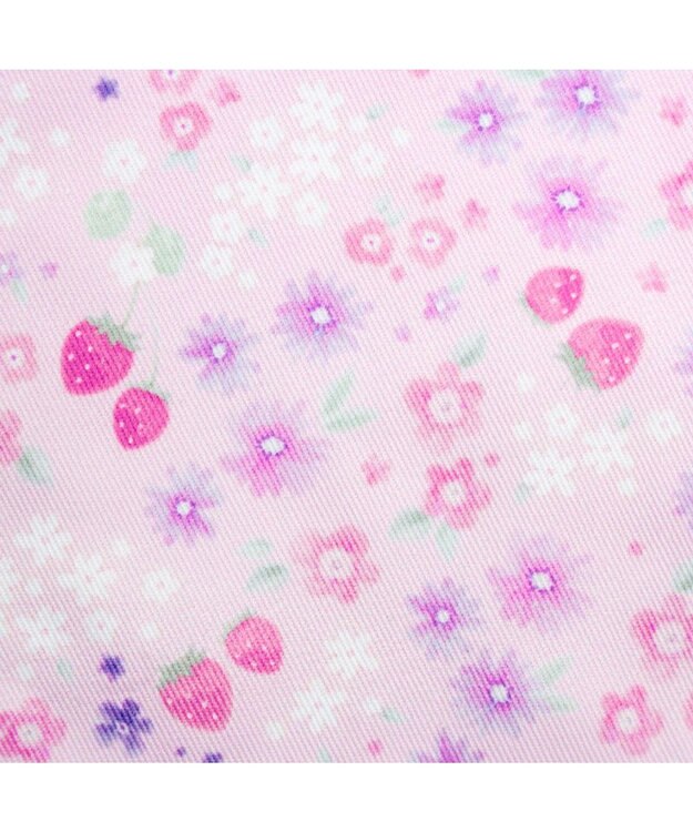 Mother garden マザーガーデン 野いちご 学童布バッグ ＆ 巾着4点セット《小花いちご柄》 小花いちご柄