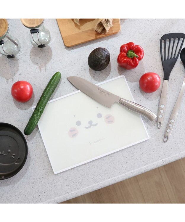 Mother garden しろたん ステンレス 三徳包丁 シルバー