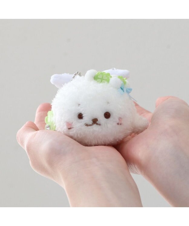 Mother garden しろたん ウィッシュハピネス キーホルダー 0