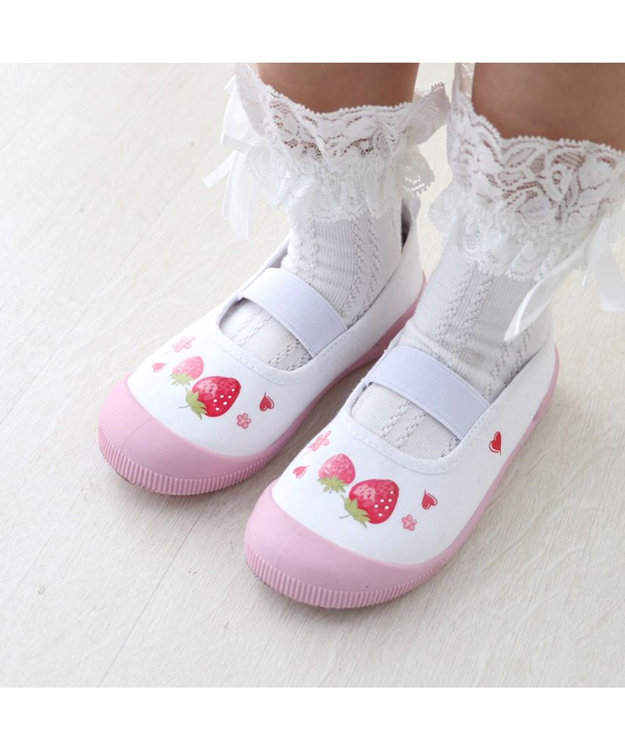 Mother garden マザーガーデン  上履き  野いちご《14/15/16/17/18/19cm》 野いちご