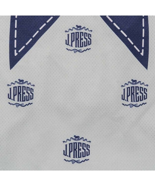 PET PARADISE J.PRESS エコメイド 総柄 タンクトップ 中型犬 大型犬 グレー×ネイビー