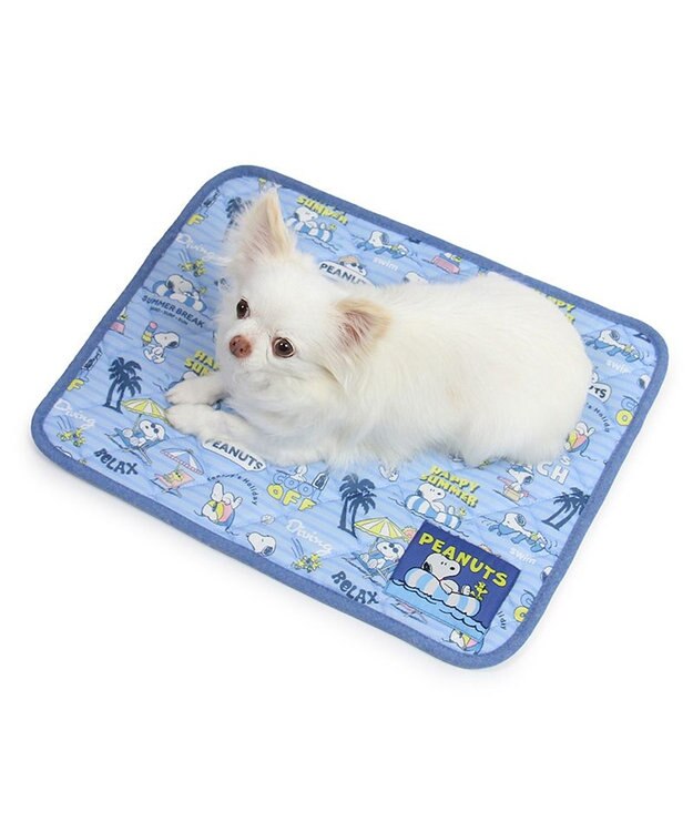 PET PARADISE スヌーピー クールマット 《バケーション柄》 48×40㎝ バケーション柄