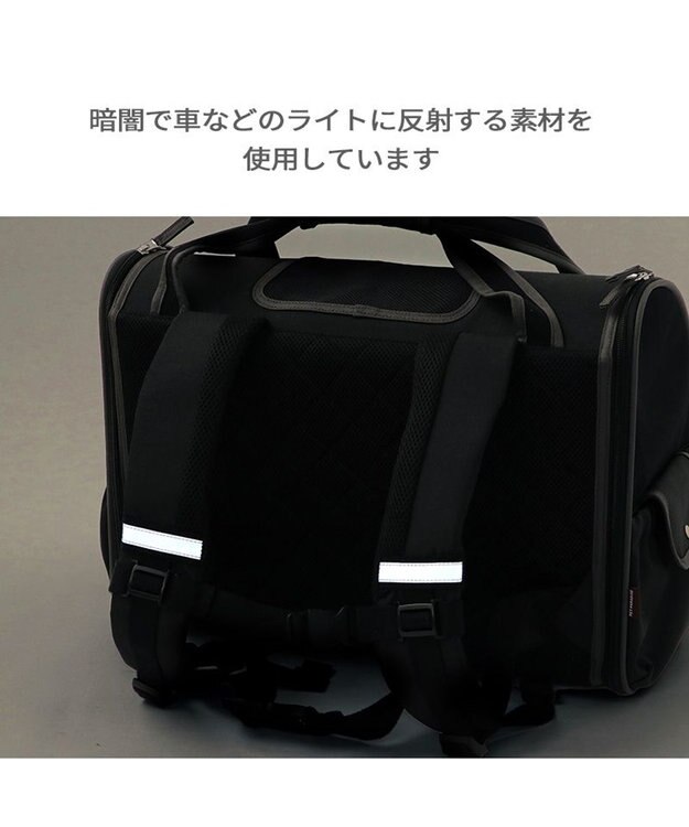 PET PARADISE ペットパラダイス 折り畳み リュック キャリーバッグ 小型犬 黒