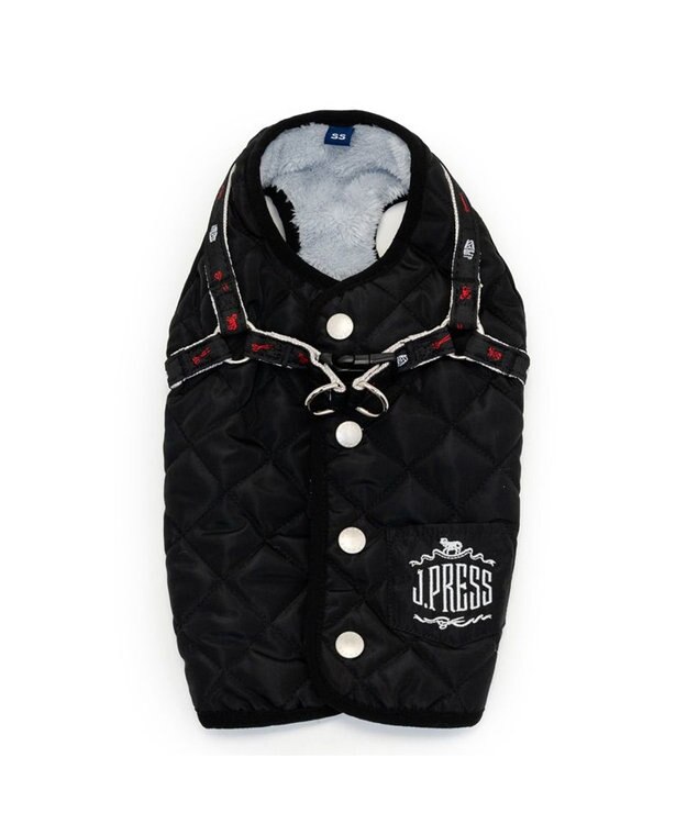 PET PARADISE J.PRESS アウターハーネス 《ブラック》 小型犬 ブラック