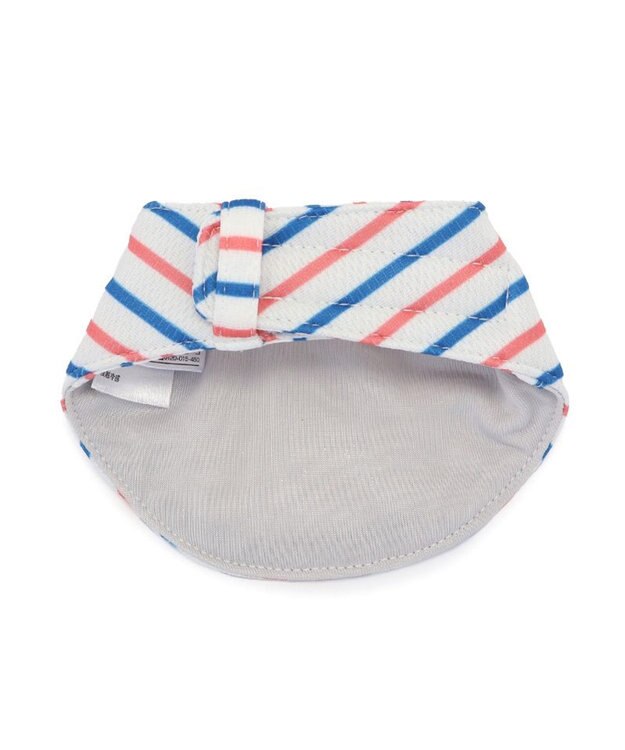 PET PARADISE リサとガスパール クールバンダナ 《ボーダー》 小型犬 ホワイト