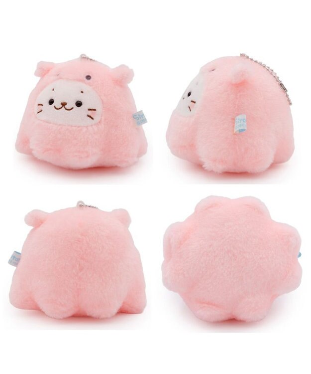 Mother garden しろたん ふわふわ キーホルダー 《メンダコ》 単品 メンダコ