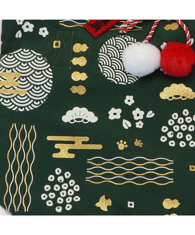 PET PARADISE ペットパラダイス 獅子舞コート'24 中型犬 大型犬 緑